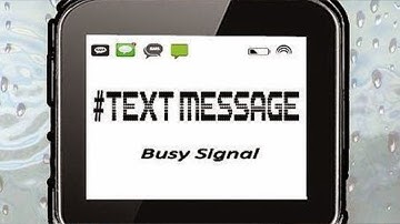Busy Signal - Text Message - March 2015