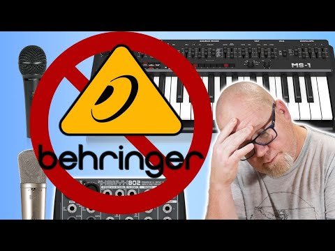 Почему ВСЕ НЕНАВИДЯТ Behringer??
