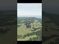 보이지 않는 곳에서 타격하는 아파치 헬파이어 미사일  #dcs #military #militarysimulation