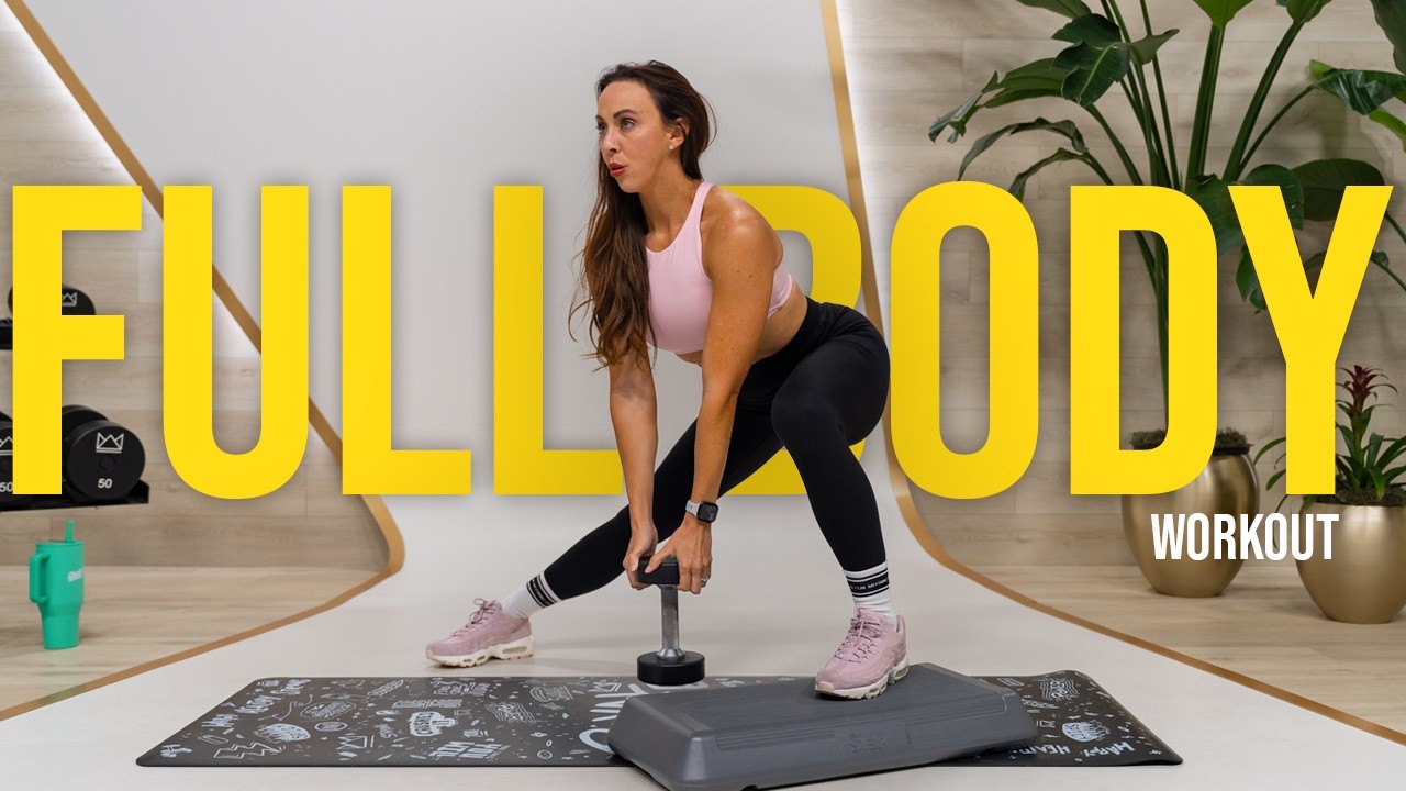 Total Body Strength: 40 Minute Dumbbell Workout Total Body Strength: 40 Minute Dumbbell Workout