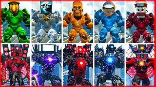 NEW MECHA TITAN TUNG TUNG TUNG SAHUR , SKIBIDI TOILET VS ULTRA CAMERA BOSS, TV MAN ,CAMERA BOSS ! P2