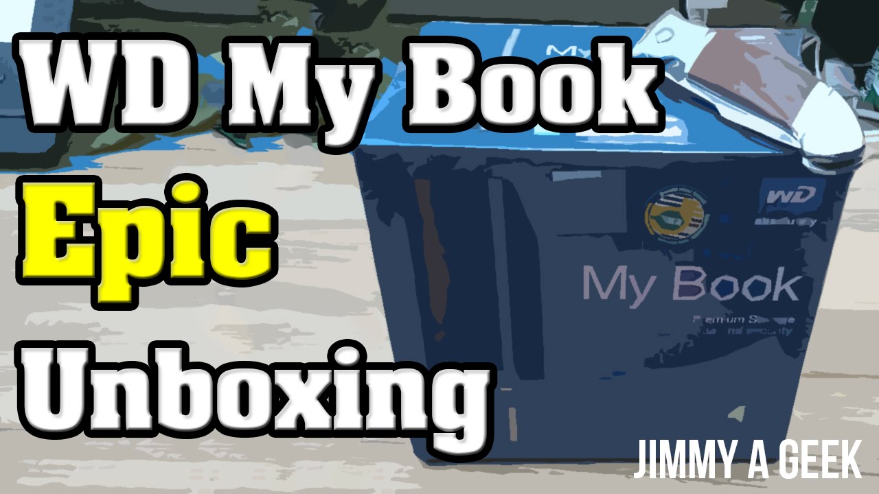 WD My Book 4TB Epic Unboxing! - YouTube