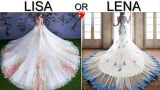 Lisa💝 or Lena💖|| rooms, makeup,home appliances and many more #viralvideo#trending,(Lisa vs Lena)