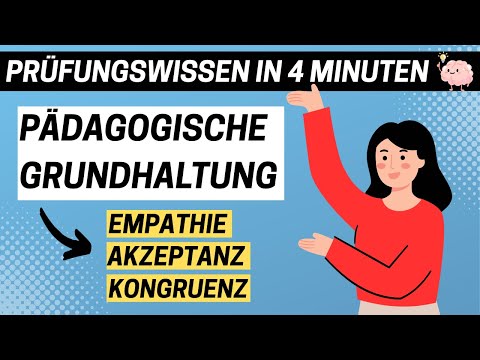 EDUCATIONAL ATTITUDE according to Rogers - Empathy, Acceptance, Congruence (compact) | EDUCATOR C...
