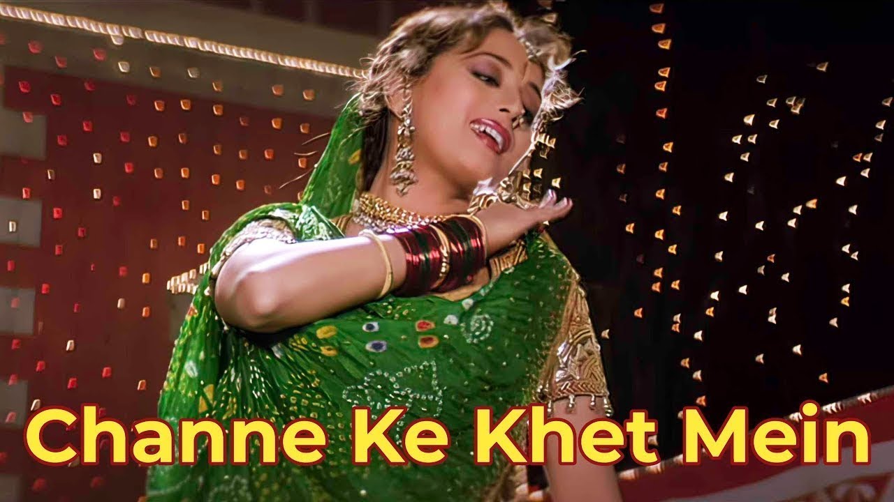 Channe Ke Khet Mein  Shahrukh Khan  Madhuri Dixit  Hindi Hit Song