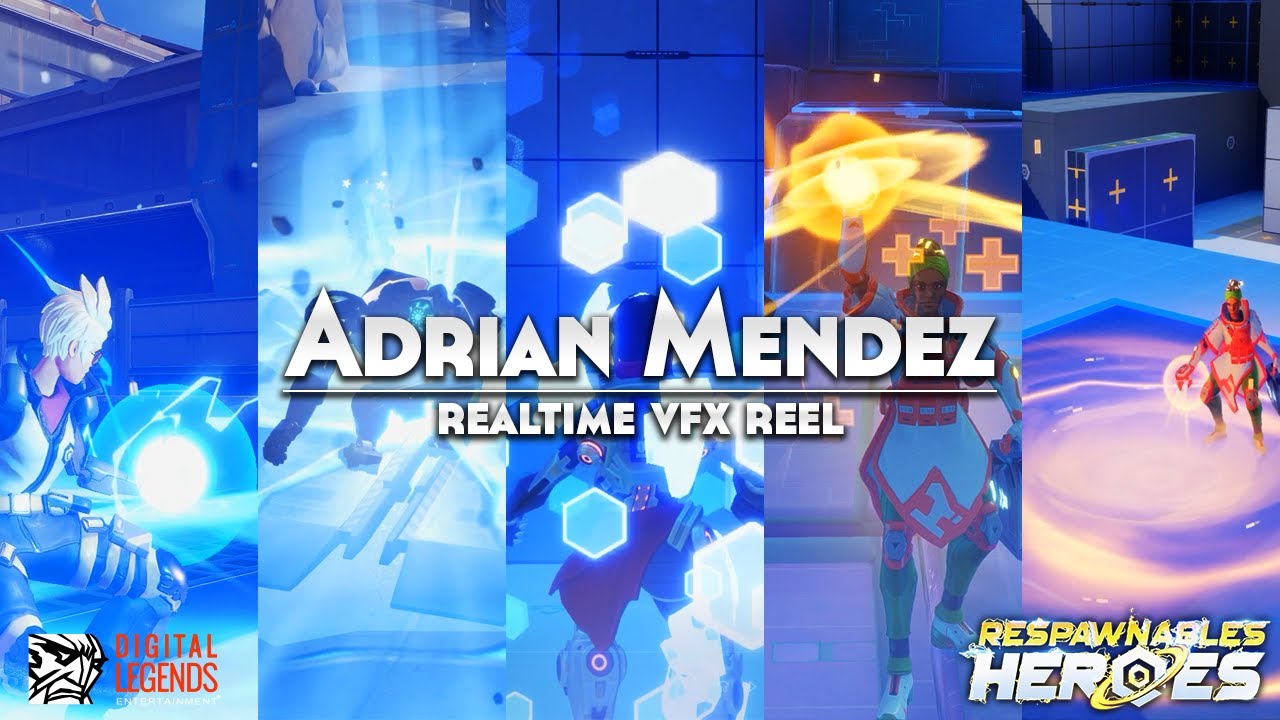 Realtime Stylized VFX Reel 2019 - Respawnables Heroes