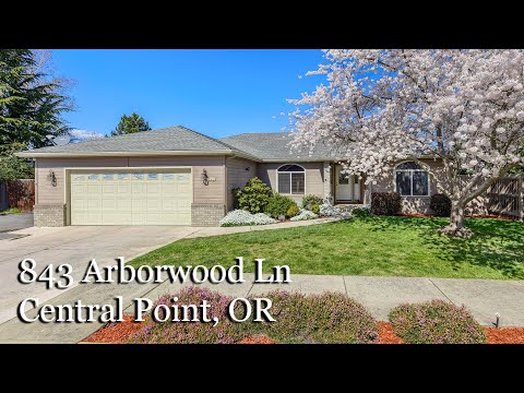 843 Arborwood Ln, Central Point, OR home video tour
