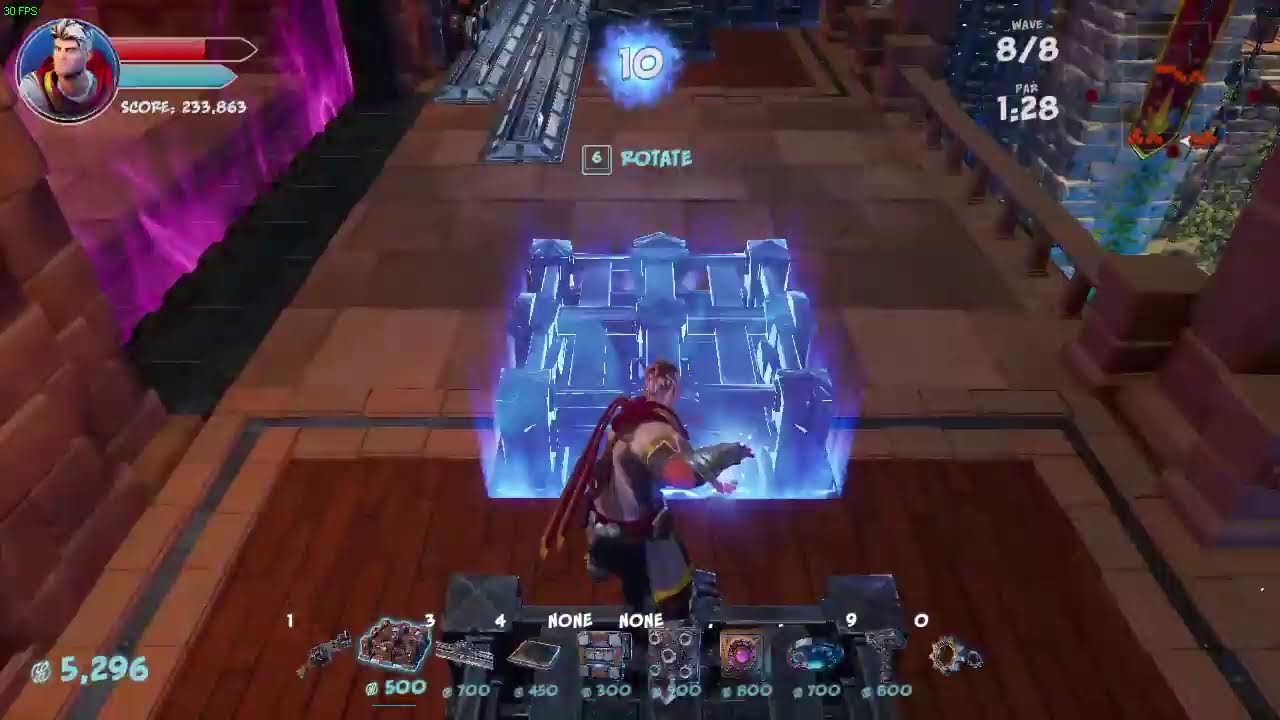 Orcs Must Die! 3, Easy way to 5 skulls, Master's Courtyard, idea 1