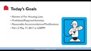 Fair Housing I - 3/8/2017