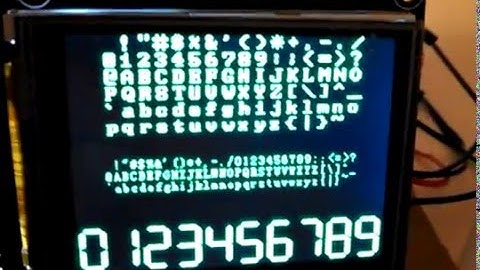 Using a Sainsmart 2.4" TFT Touch LCD display with Arduino #2