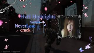 csgo hvh highlight | ft. Nevelose crack bezumiye | angelwings, aesthetic. | cfg issue or hands?