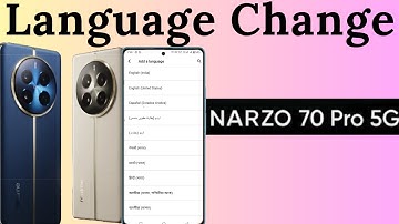 Realme Narzo 70 Pro 5g Language Settings | How to Change Language in Realme Narzo 70 Pro 5g