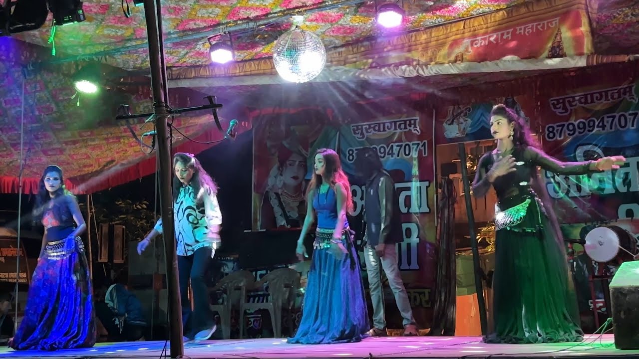 अहिराणी सॉंग😍मी तूना दिवाना स💃रंगबाजी सॉंग || अनिता राणी अमळनेर कर तमाशा 2025