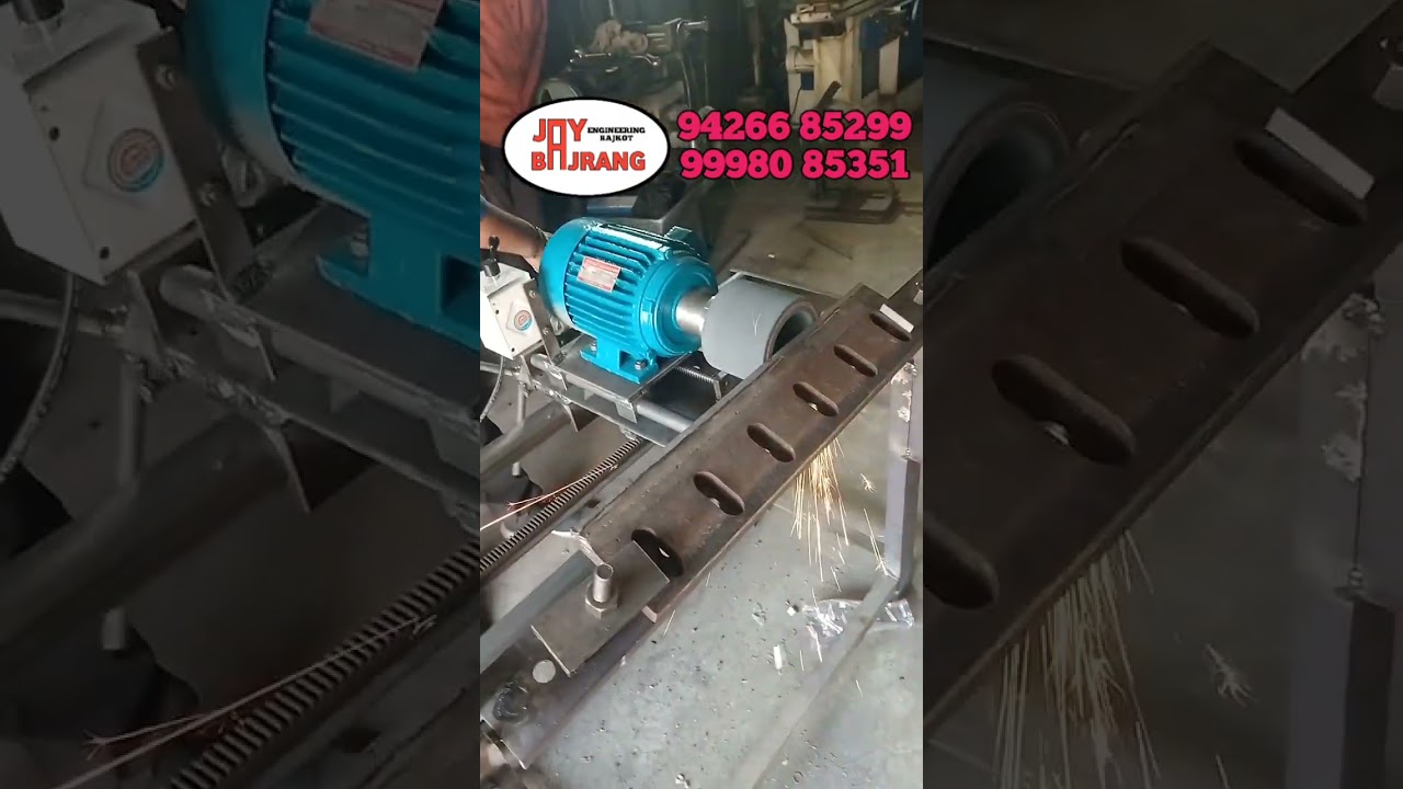 Blade Grinding Machine – Factory Tour & Live Demo