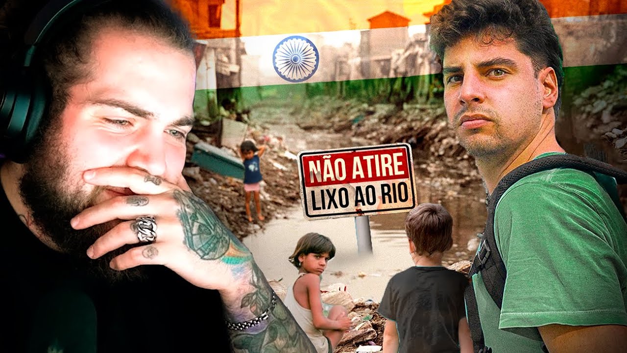 O Português que Entrou na Maior Favela da Índia 🇮🇳