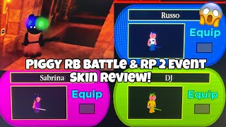 Roblox Piggy Exclusive Ready Player Two & RB Battle Event Skin Reviews!!!
