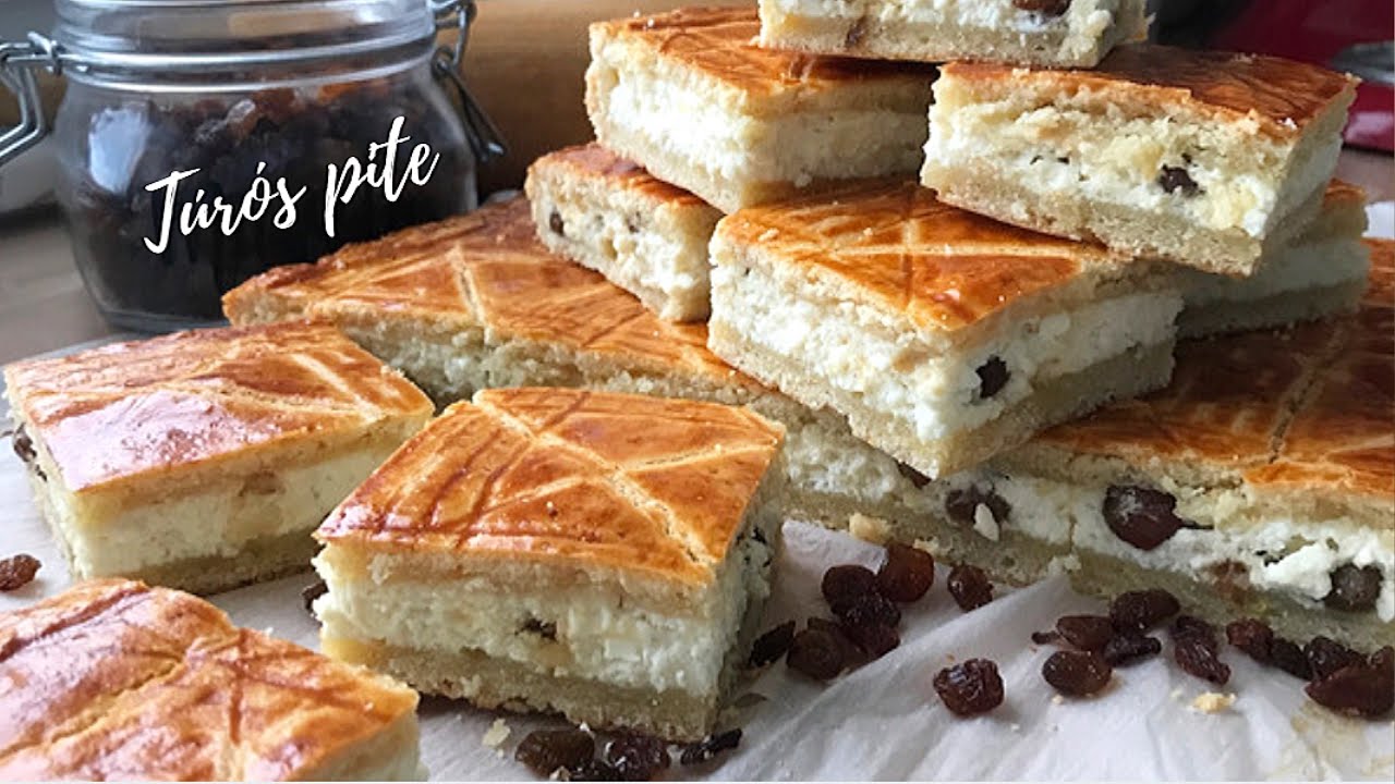 TÚRÓS PITE🍶- mazsolával, vagy nélküle 😁 - BebePiskóta