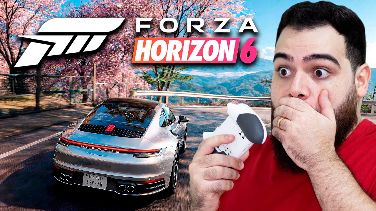 FORZA HORIZON 6 - Gameplay explorando o MUNDO ABERTO
