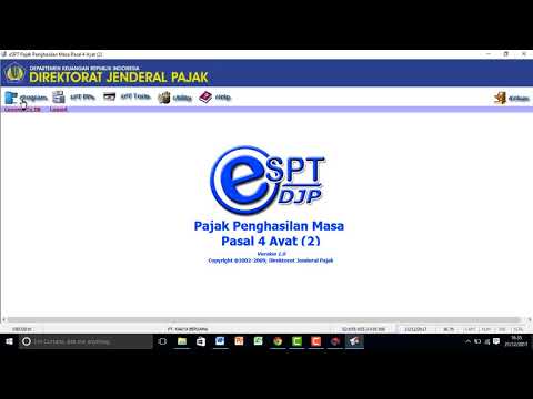 Tutorial e-SPT PPh pasal 4 ayat 2