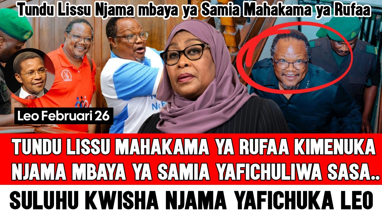 🔴Tundu Lissu Kimeumana: Suluhu Kwisha! Njama Mbaya ya Jamhuri kwa Kesi ya Lissu Yafichuliwa Leo