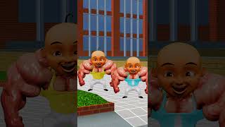 Yuta Mio Panik Bertemu Anomali Upin Ipin Berotot Di Kota Sakura shorts dramasakuraschoolsimulator