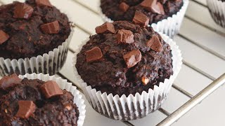 Breakfast Chocolate Muffins | High Protein and Fiber | Weight Loss