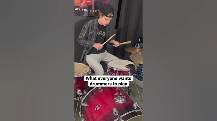 What everyone wants drummers to play: - DayDayNews