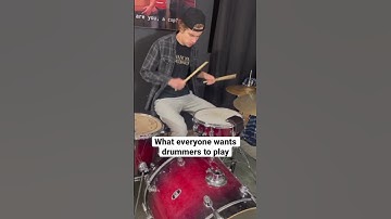 Thumbnail of What everyone wants drummers to play: