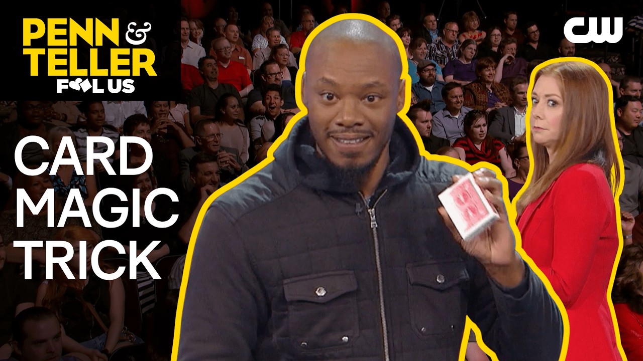 Magician Fools Penn & Teller with New Card Magic Tricks | Penn & Teller: Fool Us | The CW