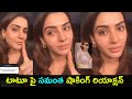 Watch: Samantha shocking reaction about tattoo