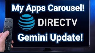 DirecTV-NEW MY APPS Carousel
