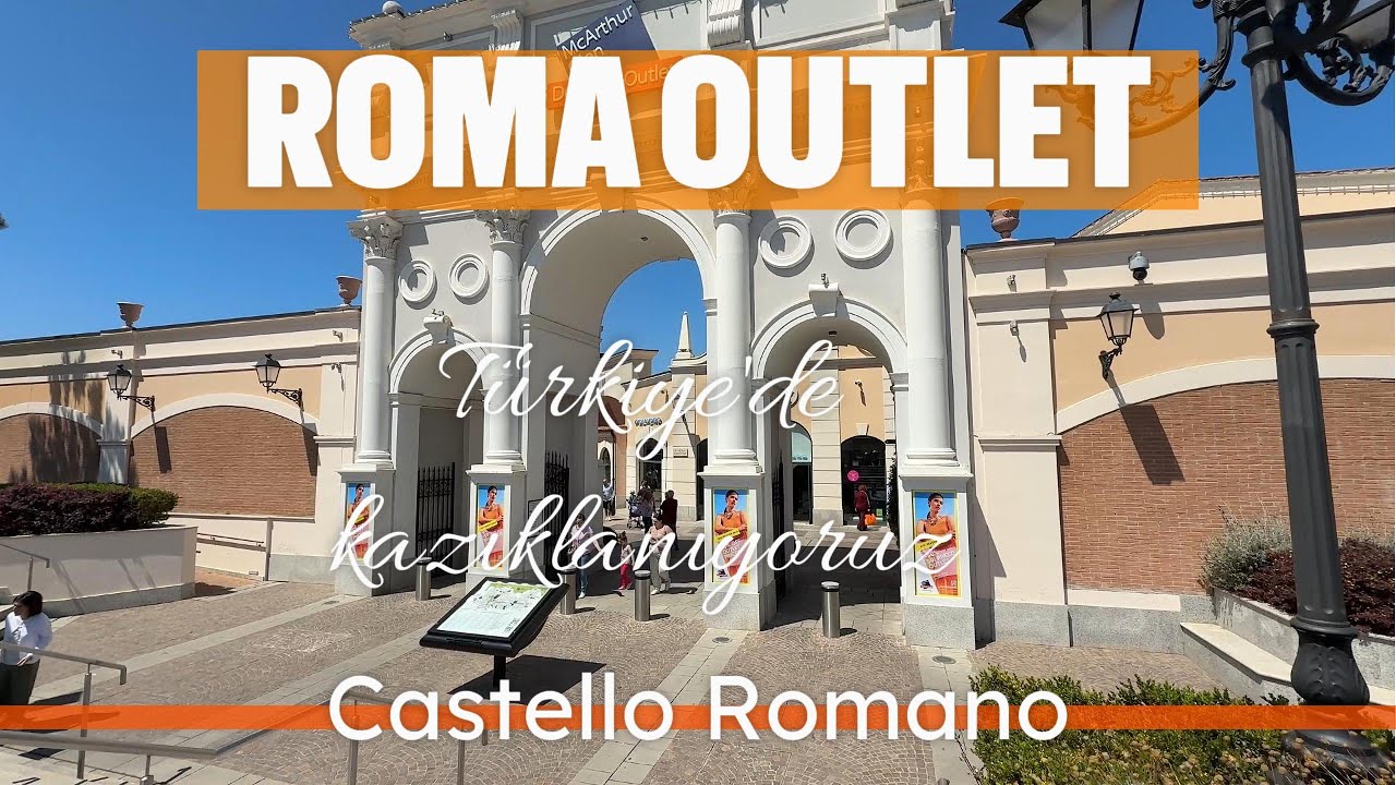 Roma Castel Romano Outlet | Colombia Mağazasında Şok Fiyatlar! 🛍️🇮🇹