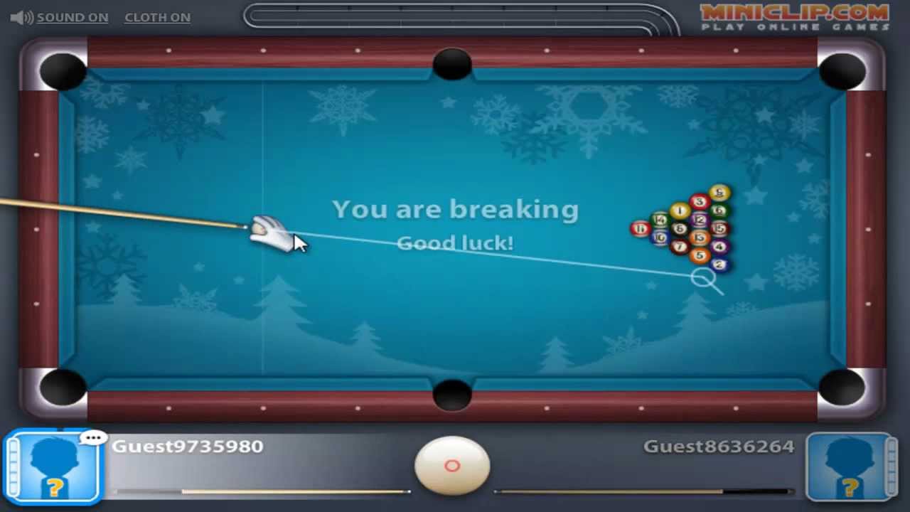 Miniclip 8 Ball Pool Multiplayer - YouTube