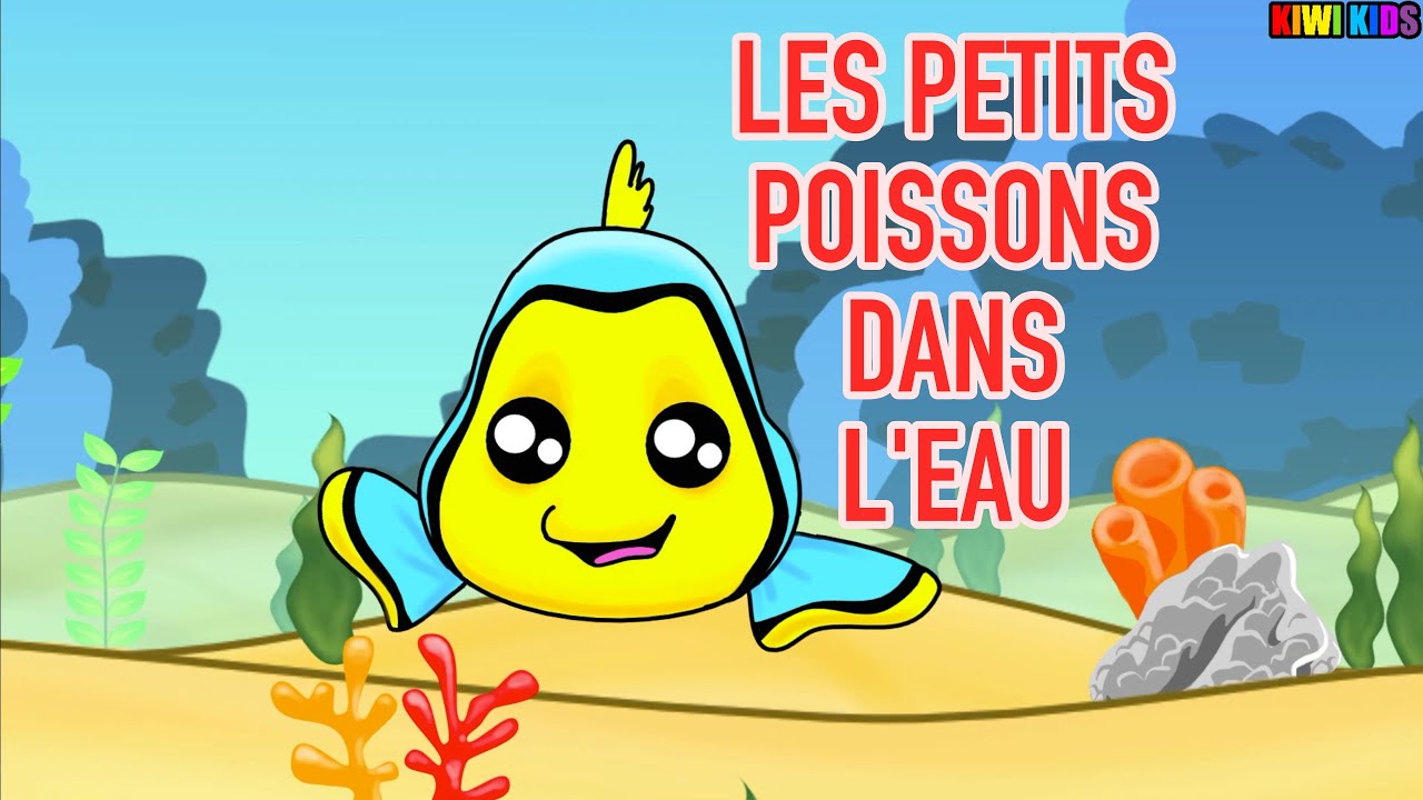 Les petits poissons dans l'eau | Comptine pour enfants - YouTube