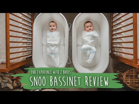 How Our Twins Slept 12 Hours A Night At 10 Weeks Old-  SNOO Bassinet Review