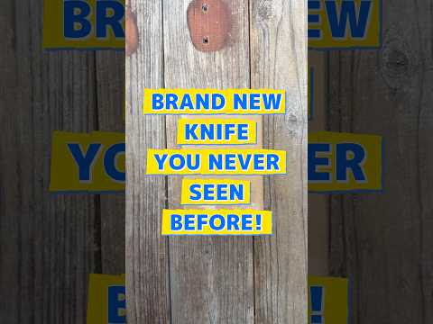 Brand New Knife You Never Seen Before!  