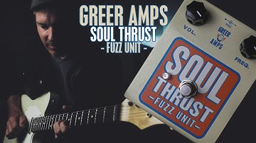 Demos in the Dark // Greer Amps Soul Thrust Fuzz Unit // Pedal Demo