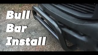 Bull Bar Install: Truck Makeover
