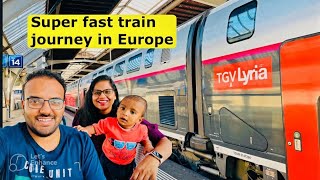 Switzerland to Paris Train Journey | Paris Travel series - part 1