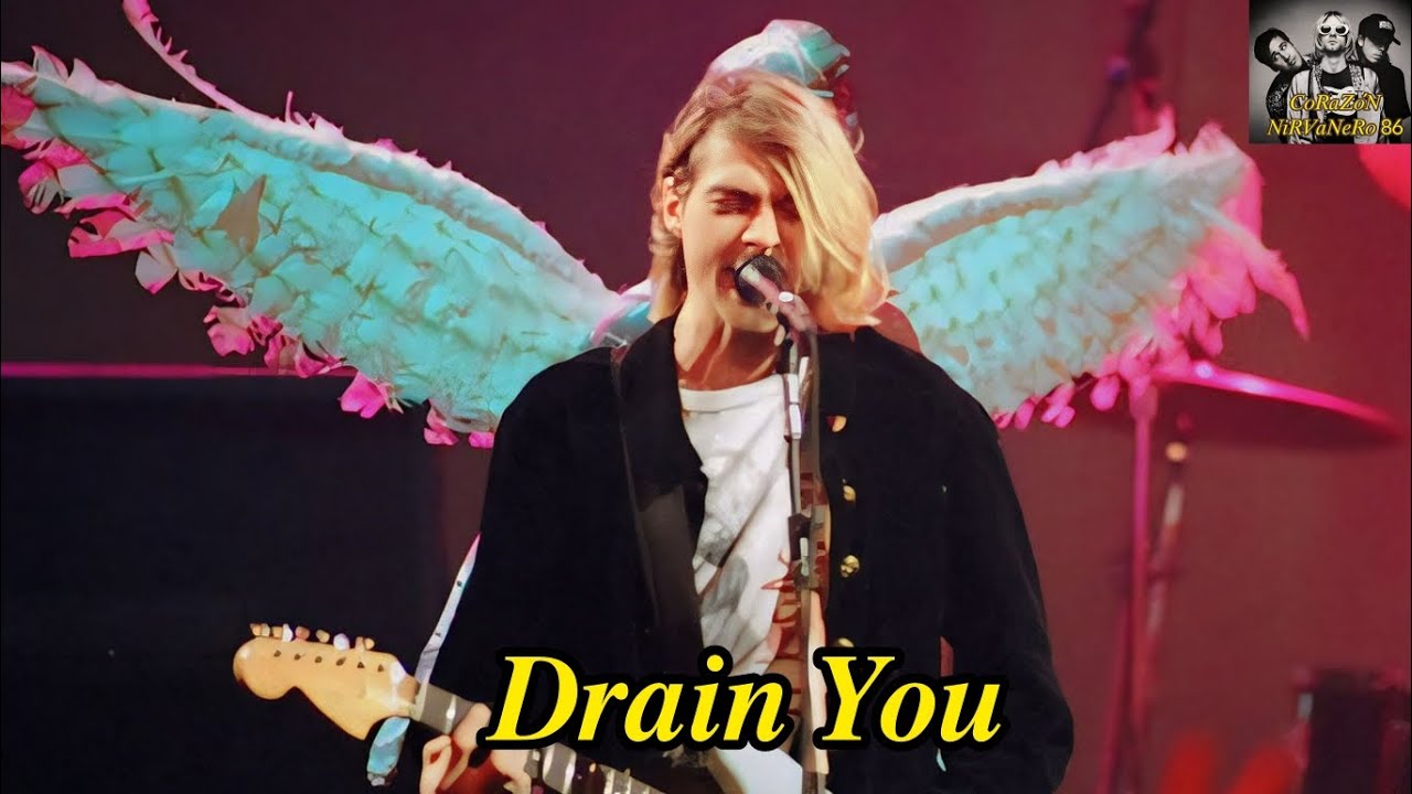 Nirvana - Drain You LIVE! '93 (Sin Guitarra) - YouTube