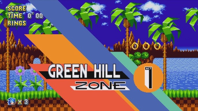 Sonic Mania's Green Hill Zone level is a hi-def remix of the original - The  Verge