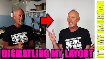 041: Dismantling And Relocating My Model Railroad Layout (PT1)