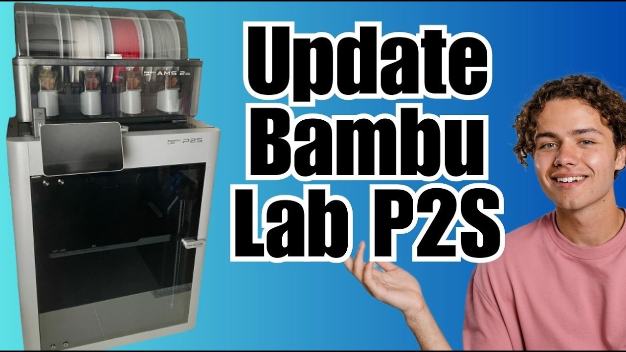 How to Update Bambu Lab P2S - YouTube