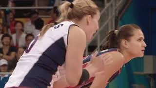 Volleyball Olympics 15 08 2008 Women USA - China