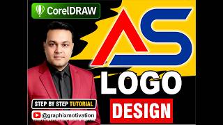 Amazing AS Logo Design in CorelDRAW 2026 | Easy Logo Tutorial