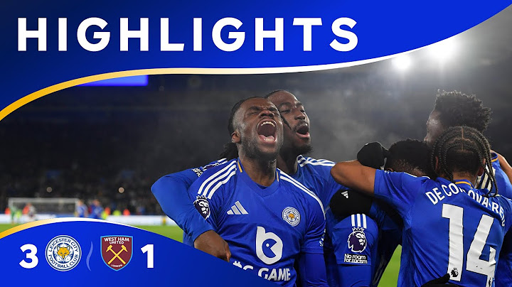 RUUD WINS ON CITY DEBUT! 🤩 | Leicester City 3 West Ham United 1