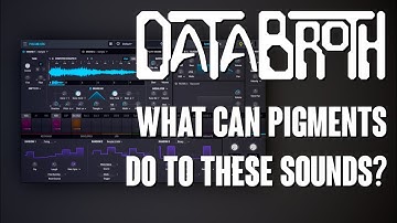 Using my new sample pack in Pigments 3.5