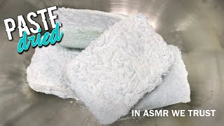 ASMR ✨Paste Dried Grouts✨ Dried for 3 weeks || Crumbling + Squeezing || Powder back to Paste