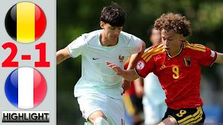 04/06/2026 Belgique U17 vs France U17 Résumé ! Euro U17 2026 Demi-finale