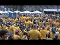 Swedish fans in Kiev before the game vs England, 15th June 2012